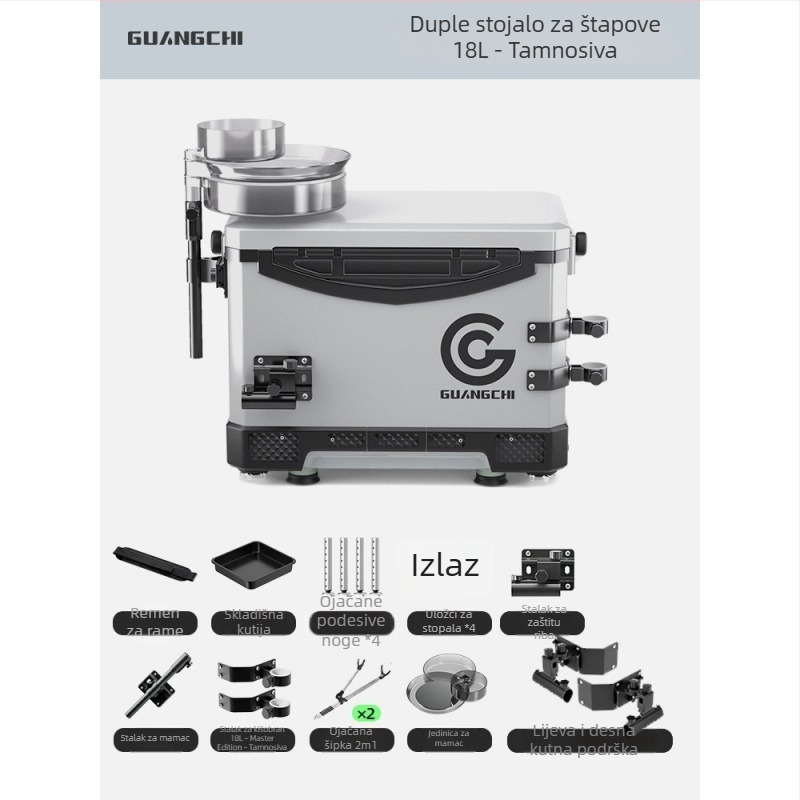 Kutija za ribolov – materijal svila – kapacitet ispod 9