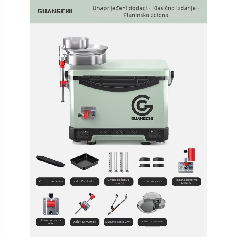 Kutija za ribolov – materijal svila – kapacitet ispod 9