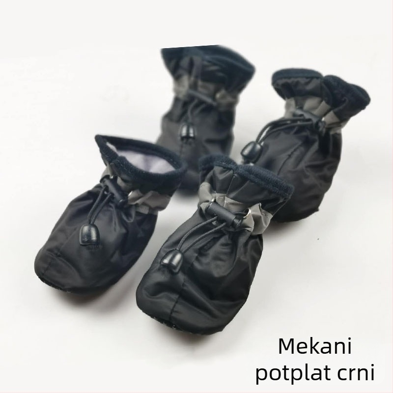 Meke vodootporne protuklizne cipele za male pse, sa sigurnim pristajanjem