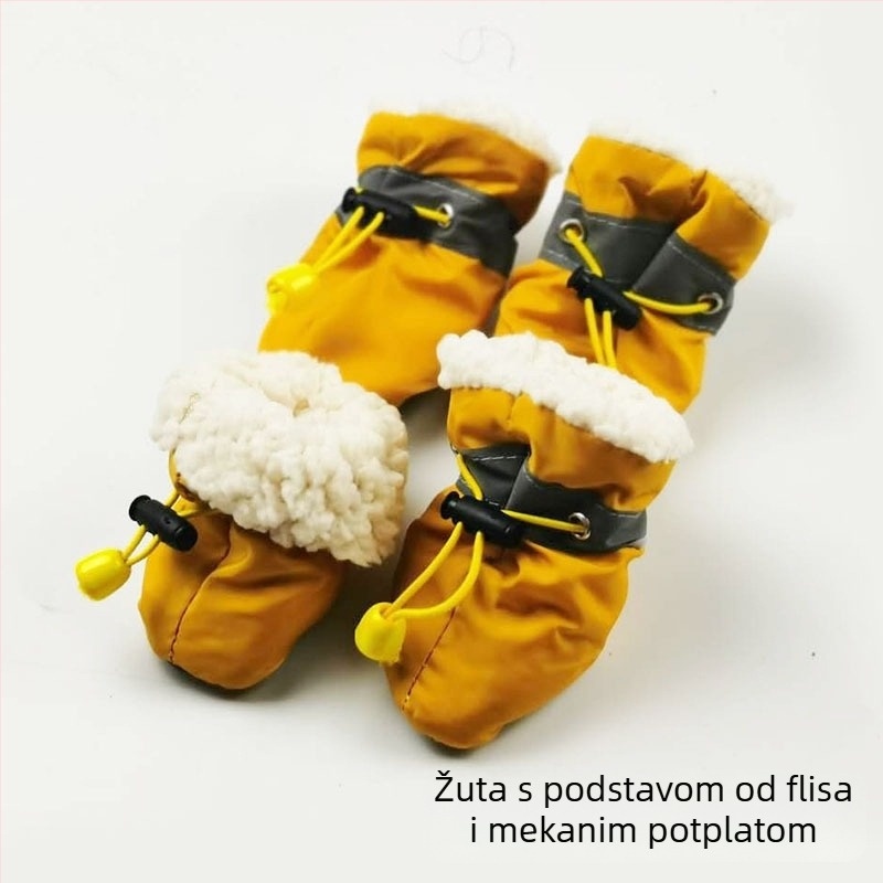 Meke vodootporne protuklizne cipele za male pse, sa sigurnim pristajanjem