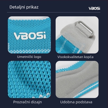 Sportski štitnici za koljena od poliestera, prozračni, univerzalna prilagodljivost, pogodni za trčanje, košarku i biciklizam