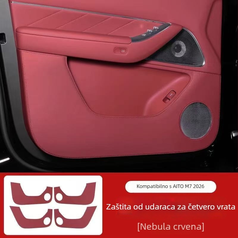 Kompatibilno sa 26 modela AITO M6M7/M8M9: ploče za zaštitu vrata od udaraca nogama, unutarnji dekorativni dodaci i zaštita sjedala.