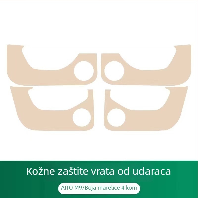 Kompatibilno sa 26 modela AITO M6M7/M8M9: ploče za zaštitu vrata od udaraca nogama, unutarnji dekorativni dodaci i zaštita sjedala.