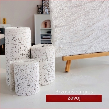 Opći gipso zavoj za umjetnost i teksturno slikanje, brzo sušenje, za koljeno, rame i košarku