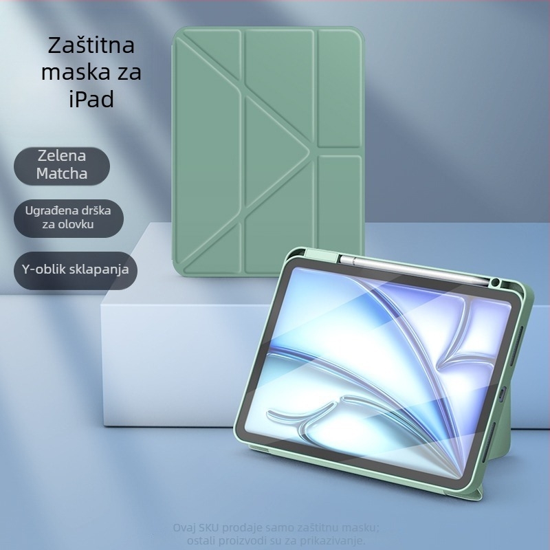 Zaštitna futrola za iPad, akril, dvodijelna, poslovnog stila, podržava način spavanja, otpornost na pad, kompatibilno s Apple iPad A16 čipom
