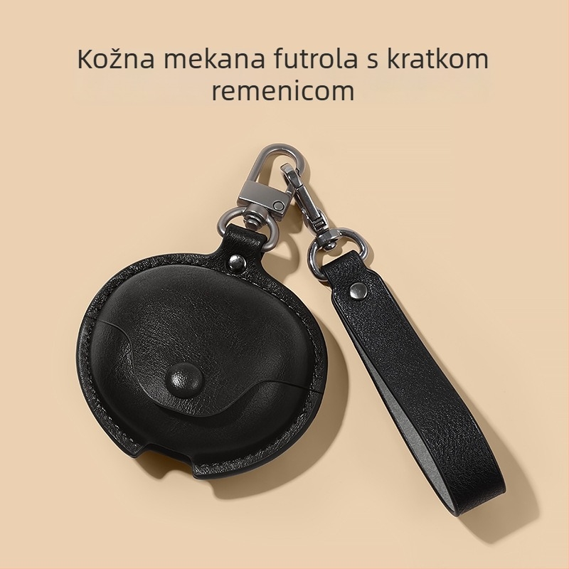 Zaštitno kućište za Huawei FreeClip2 bežične slušalice s klipsom za uho, umjetna koža, ručna izrada, mat završnica, crtani stil