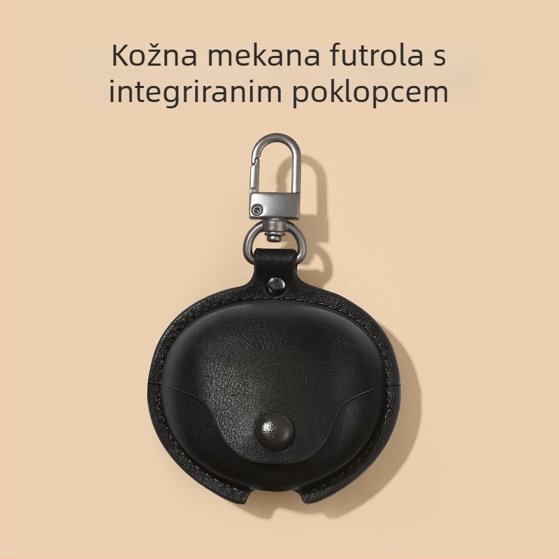 Zaštitno kućište za Huawei FreeClip2 bežične slušalice s klipsom za uho, umjetna koža, ručna izrada, mat završnica, crtani stil