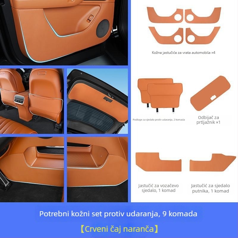 Zaštitna podloga za prtljažnik i vrata za Wenjie M7 | akrilni materijal | model M040 | bez prilagođavanja
