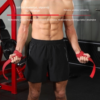 Zaštita zglobova za dizanje utega s zaštitom dlana i zgloba, debeli protivklizni, od poliester vlakna, brend WOSWEIR