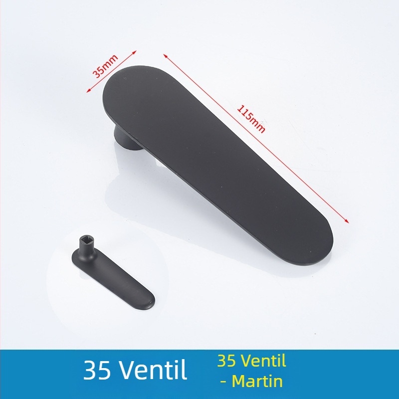 Drška slavine za umivaonik (topla i hladna) – legura, moderni minimalistički stil, pribor za mešanje ventila