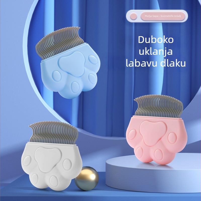 Greben za kućne ljubimce s uklanjanjem buha, ABS materijal, za mačke i pse