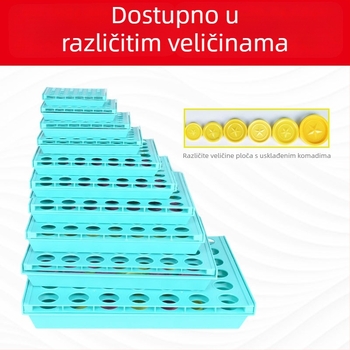 3D stolna igra četiri u nizu sa kliznim poklopcem za pohranu, plastična, roditelj-dijete interakcija, za dob 4–14 godina