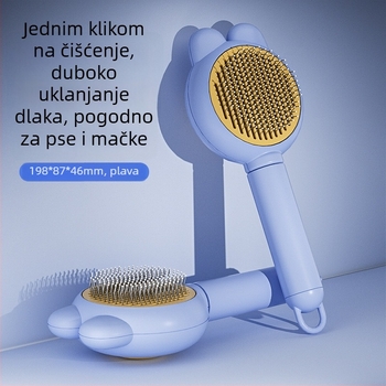 Četka za uklanjanje dlaka mačaka i psa, Simple Image, PP materijal, model 65988JX, univerzalna upotreba