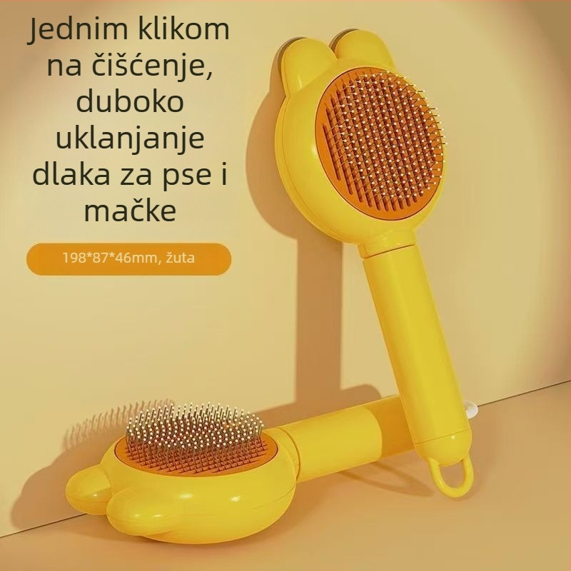 Četka za uklanjanje dlaka mačaka i psa, Simple Image, PP materijal, model 65988JX, univerzalna upotreba