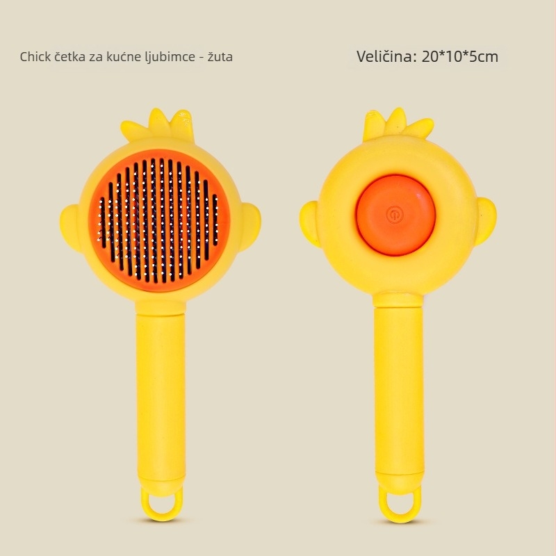 Četka za uklanjanje dlaka mačaka i psa, Simple Image, PP materijal, model 65988JX, univerzalna upotreba