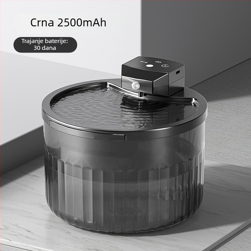 Inteligentna automatska hranilica za kućne ljubimce s upravljanjem putem aplikacije, vremensko doziranje porcija, kamera, odvojiva dizajn za mačke i pse