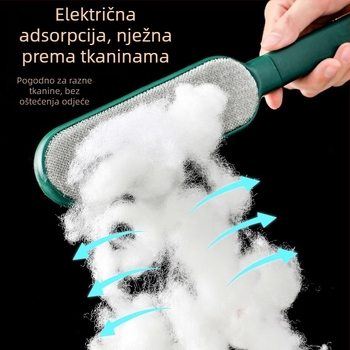 Elektrostatska četka za uklanjanje dlaka s poklopcem — plastična, moderni minimalistički stil, lansiranje proljeće 2021, za odjeću, posteljinu i dlake kućnih ljubimaca