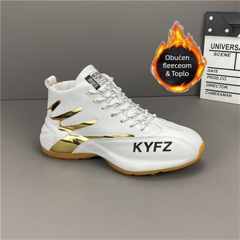 Muške čizme Martin, prirodna koža, okrugli vrh, srednja visina pete 3-5 cm, neobičan oblik pete, za jesen