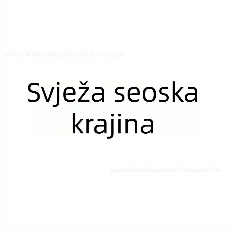 Poliesterska zavjesa za tuširanje za kupaonicu, debela, vodonepropusna i otporna na plijesan, s karikaturnim uzorkom u etničkom stilu, prilagodljiva