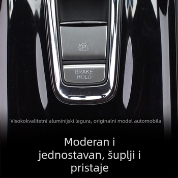 Aluminijski zaštitni poklopac za gumb elektroničke parkirne kočnice za Honda Binzhi XRV – prilagodljiva obrada, bez logotipa