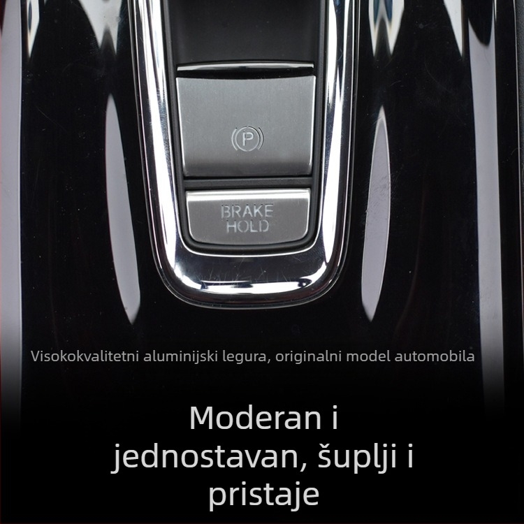 Aluminijski zaštitni poklopac za gumb elektroničke parkirne kočnice za Honda Binzhi XRV – prilagodljiva obrada, bez logotipa