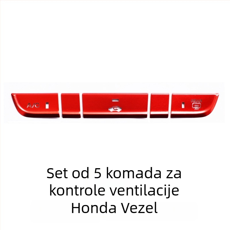 Aluminijski zaštitni poklopac za gumb elektroničke parkirne kočnice za Honda Binzhi XRV – prilagodljiva obrada, bez logotipa