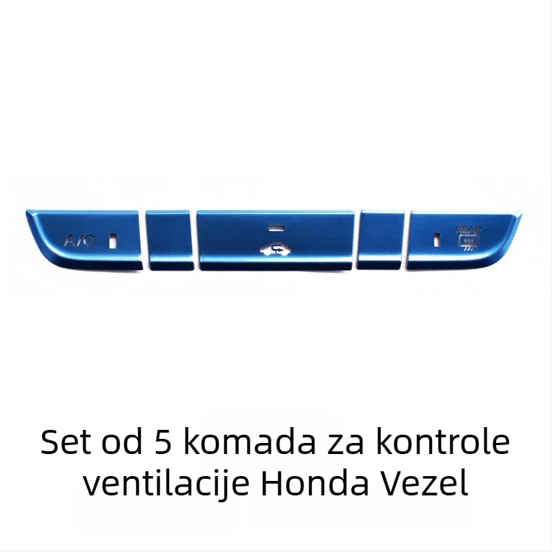 Aluminijski zaštitni poklopac za gumb elektroničke parkirne kočnice za Honda Binzhi XRV – prilagodljiva obrada, bez logotipa