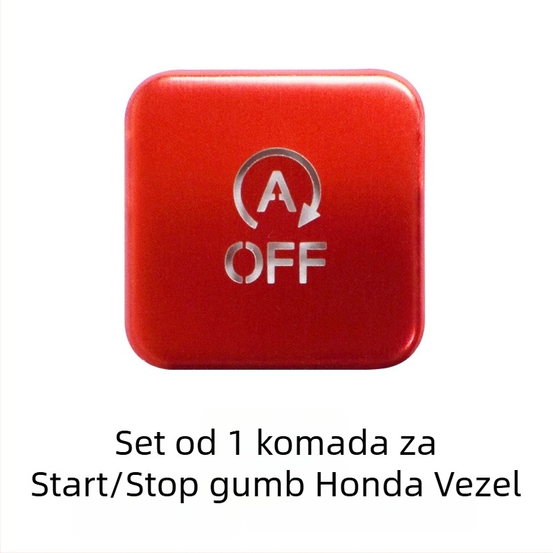 Aluminijski zaštitni poklopac za gumb elektroničke parkirne kočnice za Honda Binzhi XRV – prilagodljiva obrada, bez logotipa