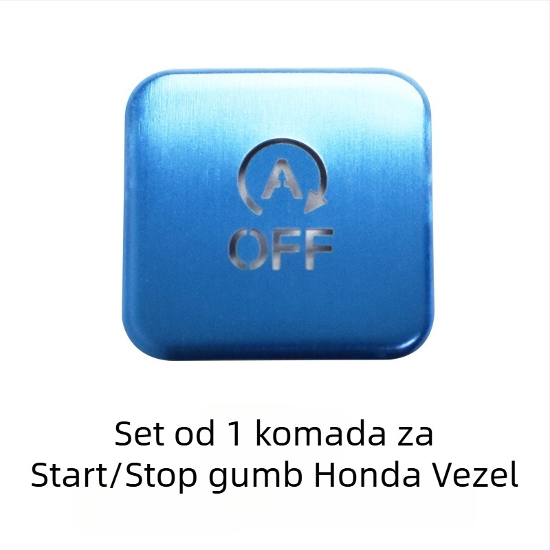 Aluminijski zaštitni poklopac za gumb elektroničke parkirne kočnice za Honda Binzhi XRV – prilagodljiva obrada, bez logotipa
