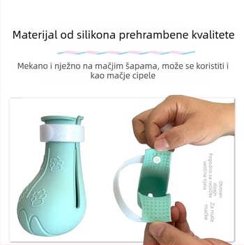 Silikonske navlake za mačje šape – višefunkcionalne zaštitne navlake protiv ogrebotina, marka Bess