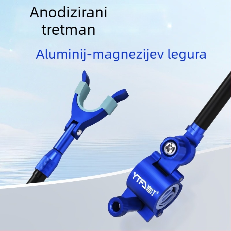 Držač za ribarske štapove – univerzalni, aluminijska zlitina, stražnja montaža