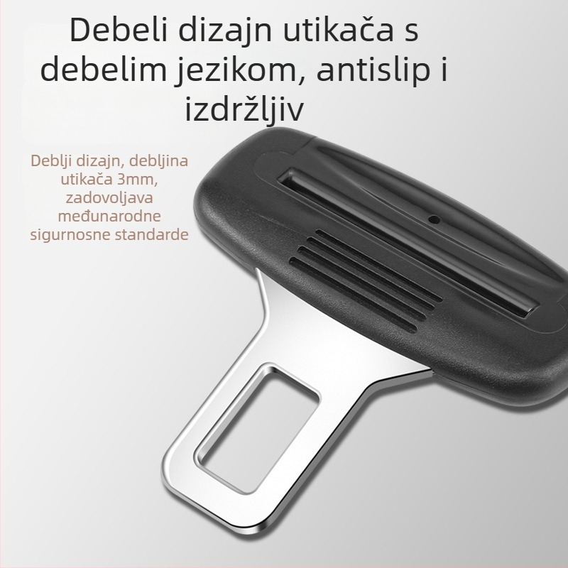 Konektor sigurnosnog pojasa — univerzalni set, ženske utičnice i utikač za sigurnosni pojas