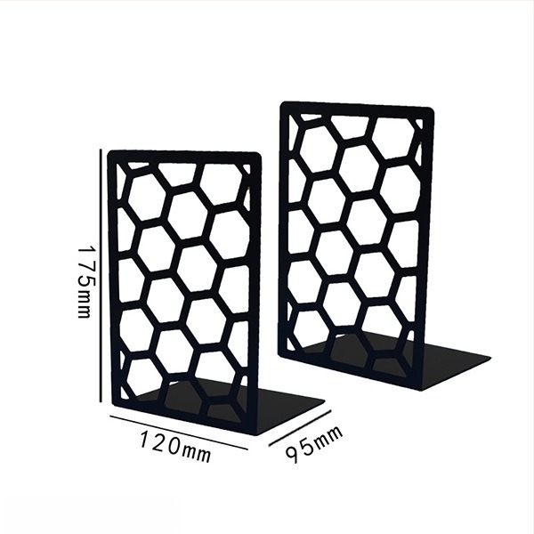 Metalni držač za knjige i stolni set, model xj-3652, marka Hundred Chop; težina para 708 g; unutarnja kutija 260x150x150 mm