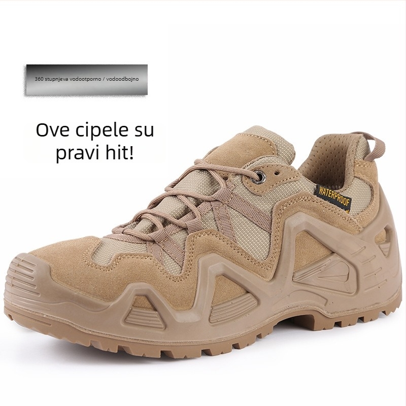 Unisex vodootporne visoke planinarske čizme — EVA potplat, gornji dio od Super Fiber, podstava od mrežaste tkanine, ulošak od umjetne kože