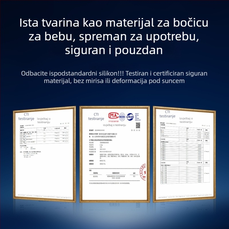 Silicijska podloga za središnju konzolu s podloškom za čašu — zaštitna prostirka za automobil (montaža statičkim naljepnicama, moguće tiskanje logotipa)