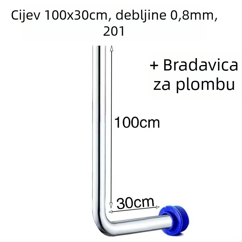 Gumeni brtvilo za kloaku u čučnju – dodatak za splaknu ventil, kompatibilan sa kutnim cijevima, za ugradnju