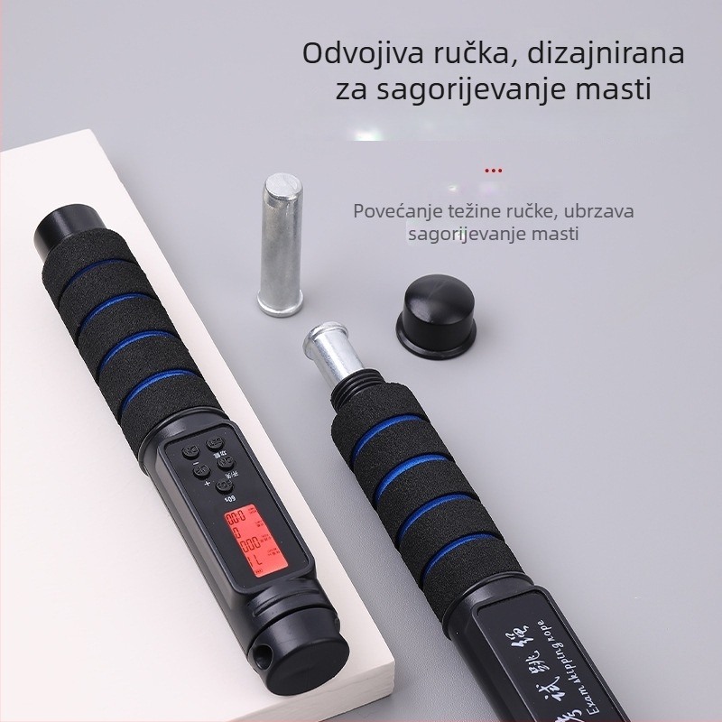 Elektroničko brojanje bežično užet za preskakanje, PVC + čelično uže, 2.8, Benefit