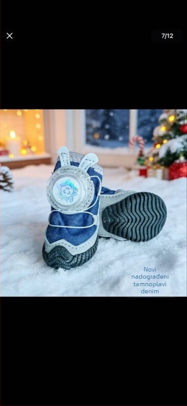 Cipele za male pse – mrežasti gornji dio, protuklizna podloga, rotirajuća kopča, set od 2 komada, poboljšana verzija