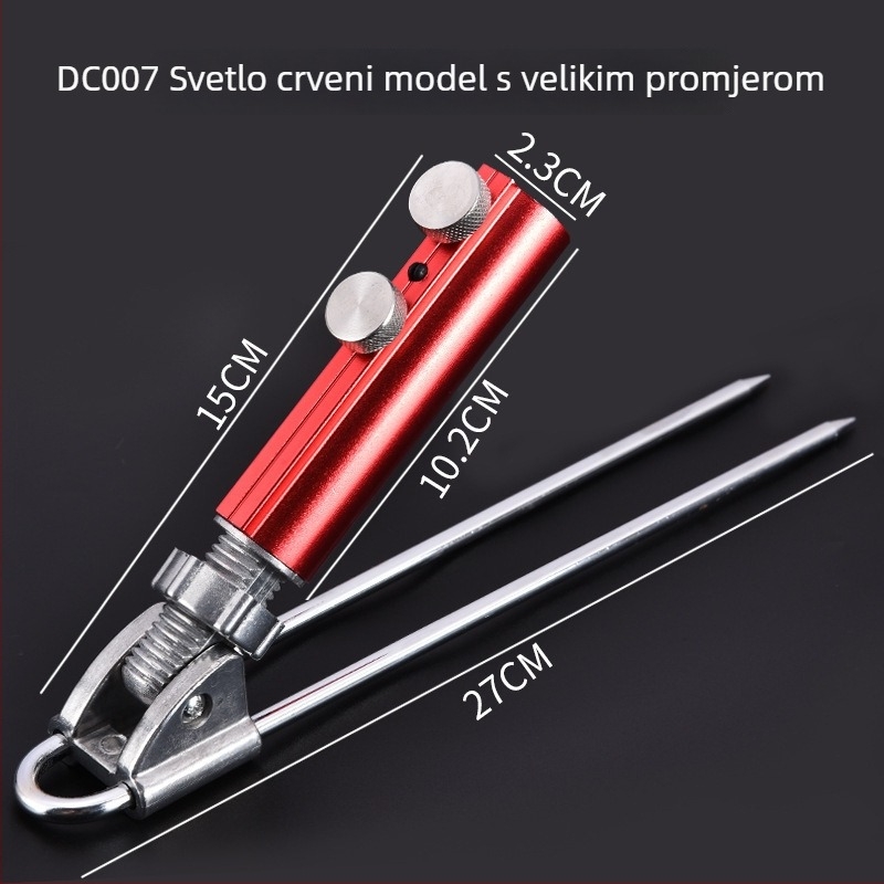 Chaoyu držač za ribolovnu štap s zemnim priključkom, višedirekcijsko okretanje, sklopiv, metalna konstrukcija, model Dd64495