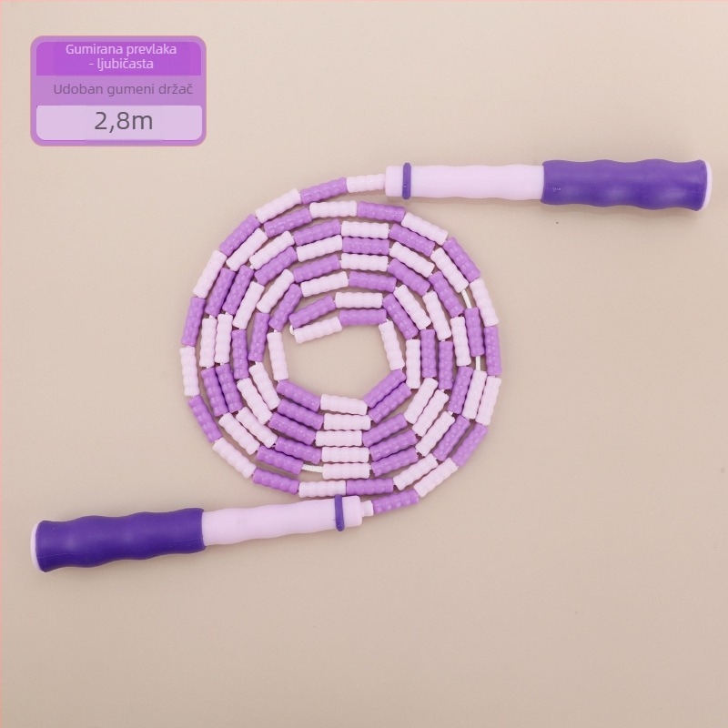 PU dječje perleće užad za skokanje s prilagodljivim uzorkom perli, uzad za skakanje s perlama, 2.8