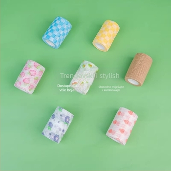 Tekstilna zaštita šape psa - samoljepljiva zaštita za šapu za vanjsku upotrebu, protivklizna i topla, univerzalna prilagodba