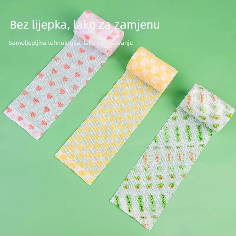 Tekstilna zaštita šape psa - samoljepljiva zaštita za šapu za vanjsku upotrebu, protivklizna i topla, univerzalna prilagodba