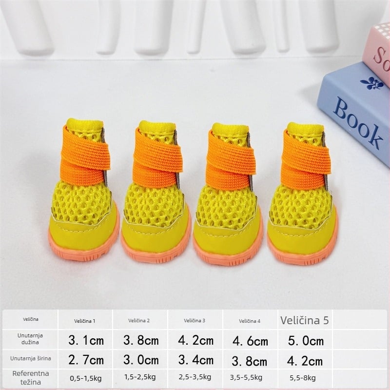Cipele za pse: protuklizne, otporne na trošenje, dekorativne (guma; INS stil)