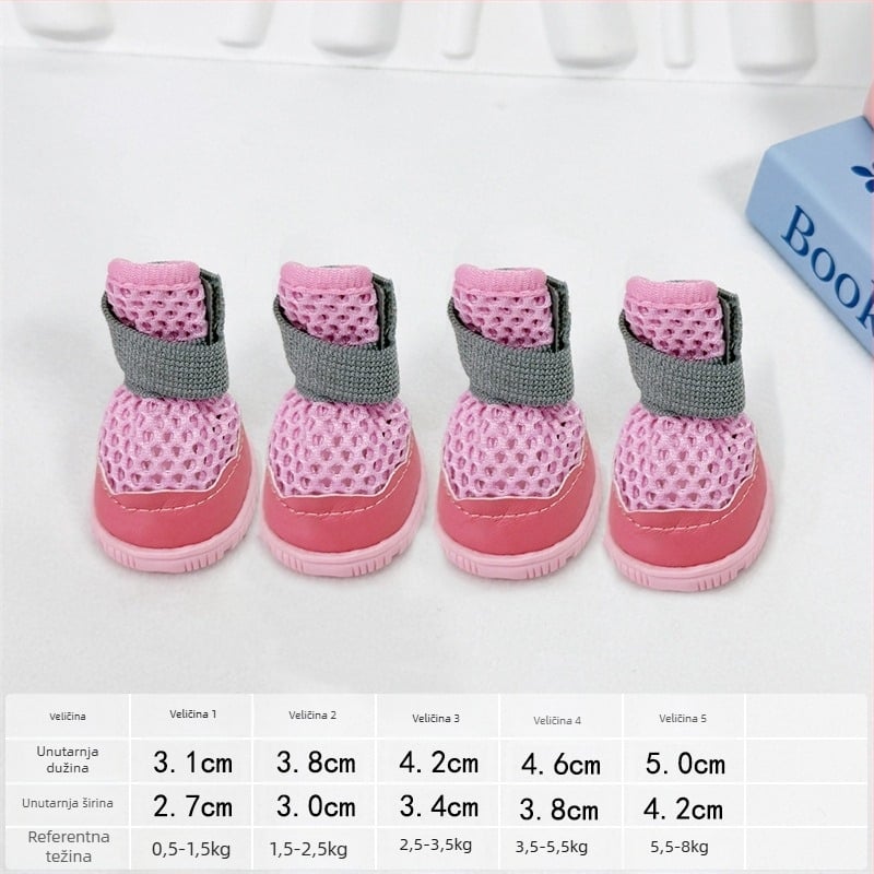 Cipele za pse: protuklizne, otporne na trošenje, dekorativne (guma; INS stil)