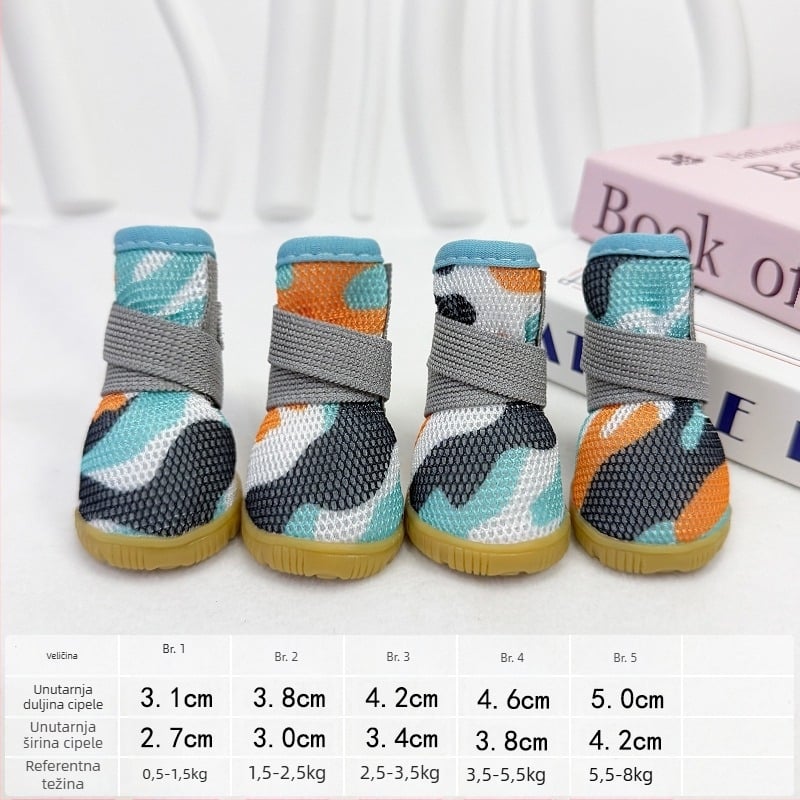 Cipele za pse: protuklizne, otporne na trošenje, dekorativne (guma; INS stil)