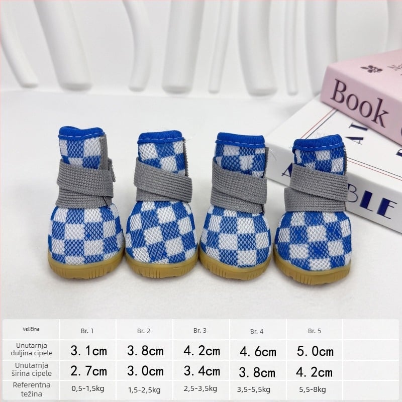 Cipele za pse: protuklizne, otporne na trošenje, dekorativne (guma; INS stil)