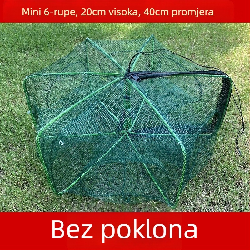 The King in the Net najlon kvadratna mreža za ribu i škampe