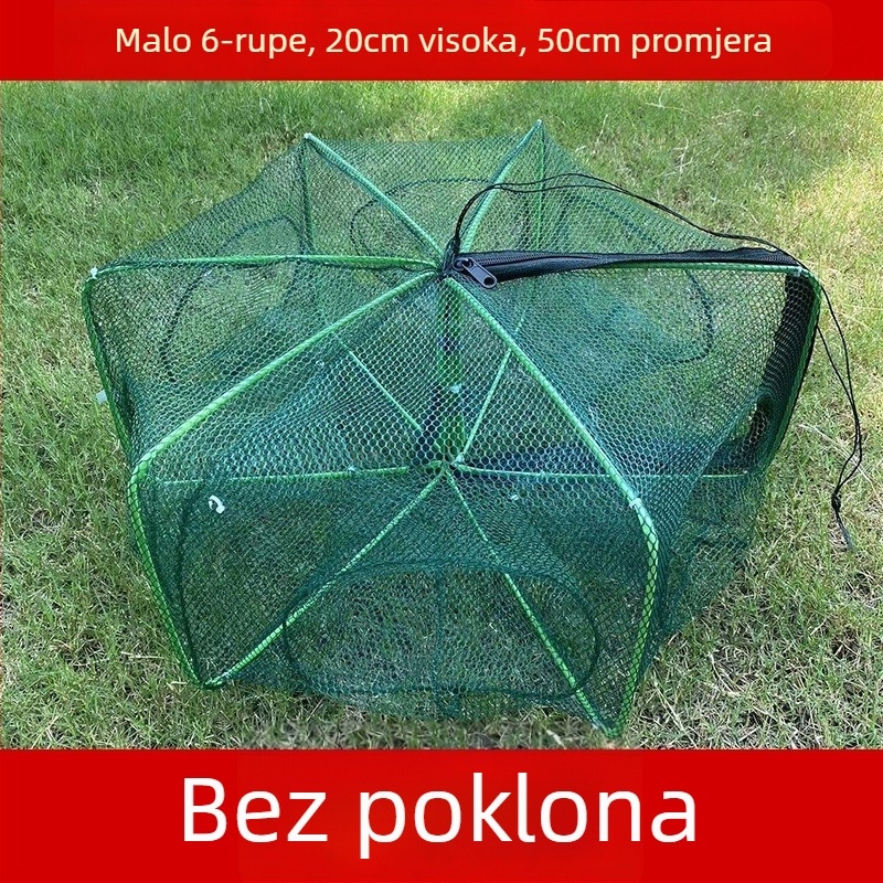 The King in the Net najlon kvadratna mreža za ribu i škampe