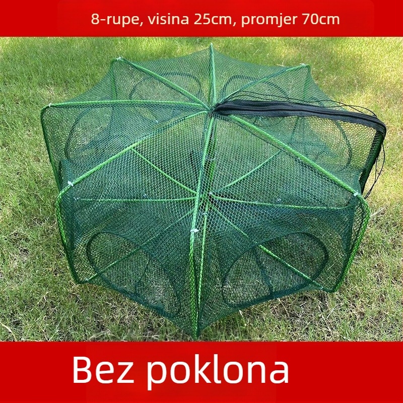 The King in the Net najlon kvadratna mreža za ribu i škampe