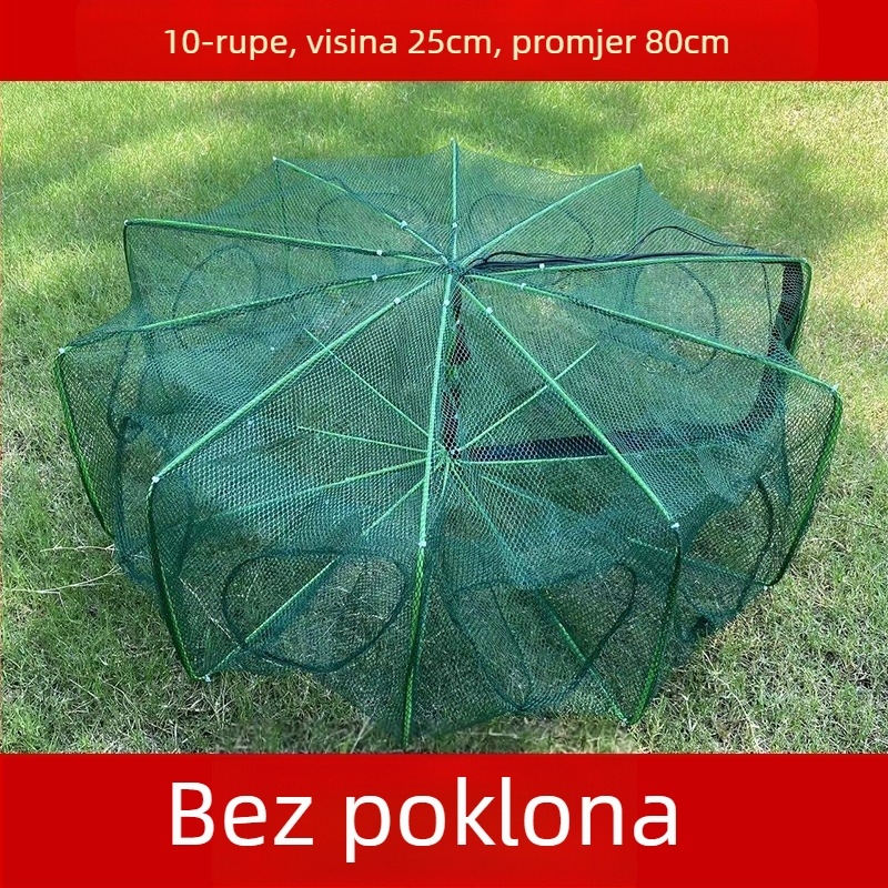 The King in the Net najlon kvadratna mreža za ribu i škampe